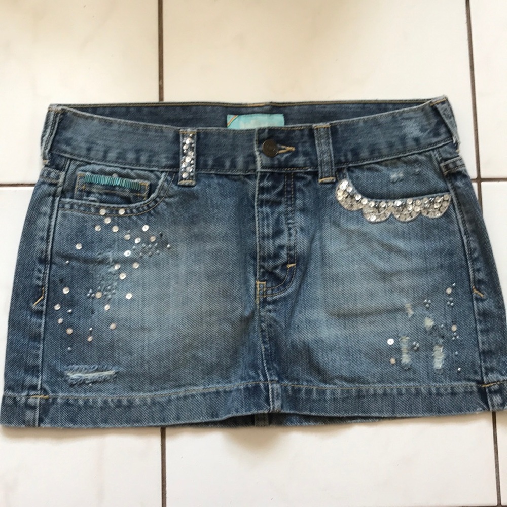 HOLLISTER JEANS SKIRT